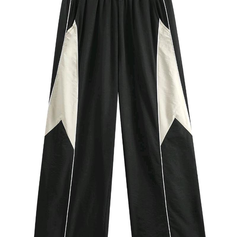 inside colection baggy pant celana  olahraga gaya casual trend masa kini unisex Hitam Kulot Formal Kerja Panjang Kantor Katun Wanita Pria 1