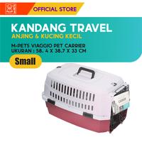 Gambar M-Pets Viaggio Pet Carrier Size Small / Kandang Anjing Kucing Kecil - Bordeau-Grey dari M-Pets Volk Pets Indonesia Kota Tangerang 3 Tokopedia
