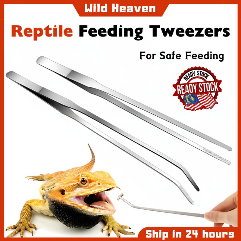 Image showcasing Reptile Feeding Tweezers Stainless Steel Feeder Snake Lizard - TikTok ...