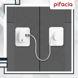 PIFACIA Kunci Pengaman Pintu Laci Rumah Kulkas Lemari Jendela Aman Dari Anak Bayi Safety Lock Multifungsi