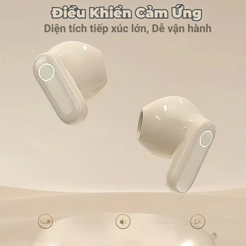 Tai nghe KY5 Nhét Tai Ánh Sáng Mới Nhất [3 Quà tặng] 1 Nhãn dán hoạt hình+1 Dây buộc+1 Bao tay chơi game, Âm thanh nổi mức HiFi, Micrô tích hợp, Chống nước iPX5, Điều khiển cảm ứng, Khử tiếng ồn cho iPhone và Andriod | BigBuy360 - bigbuy360.vn