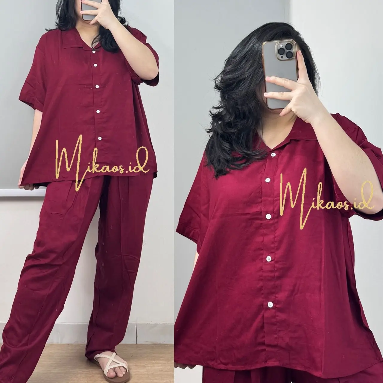 MAROON TWILL LD120cm