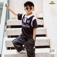 Gambar KiddSupply Polo Rugby Shirt Shield 07 l Kaos Anak | Polo Kids KD-RGB007 - Black White, S dari KIDDSUPPLY Kab. Banyuwangi 2 Tokopedia