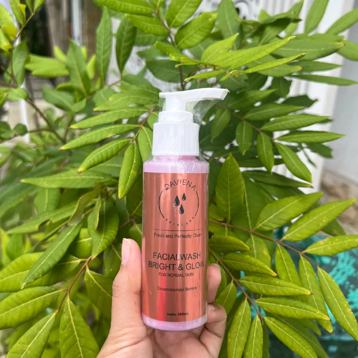 Daviena SKincare Facial Wash Glowing Series