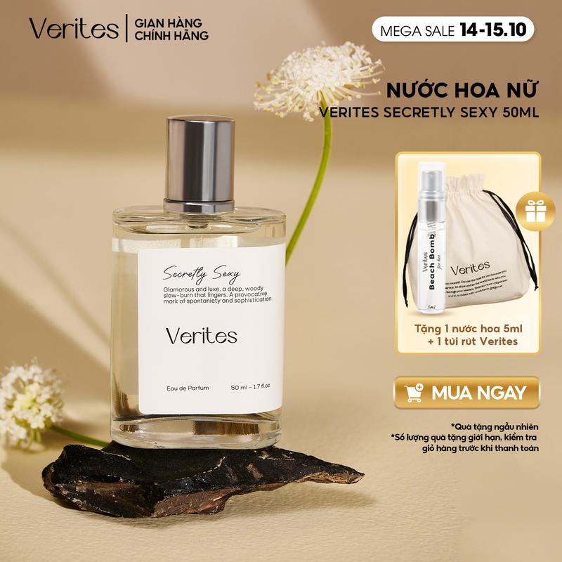 Nước hoa VERITES Secretly Sexy 50ml Hương Lôi Cuốn, Quyến rũ, Gợi cảm EDP 20%