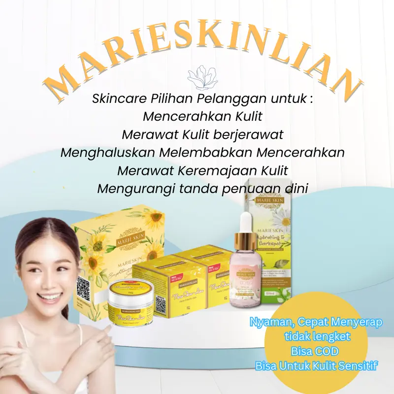 CREAM MARIESKINLIAN - Gunakan Pagi dan Malam hari (Cream Khusus untuk FLEK) 7