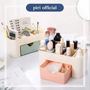 Rak Kosmetik dengan Desain Minimalis dan Fungsi Optimal untuk Penyimpanan Makeup dan Perawatan Tubuh Warna Random