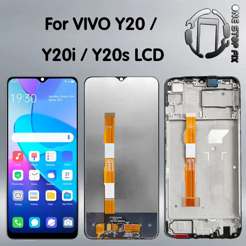 Màn Hình LCD Cho VIVO Y20, Y20s, Y20i, Lắp Ráp Bộ Số Hóa Màn Hình Cảm Ứng, V2029, V2027, V2043, V2048, V2032