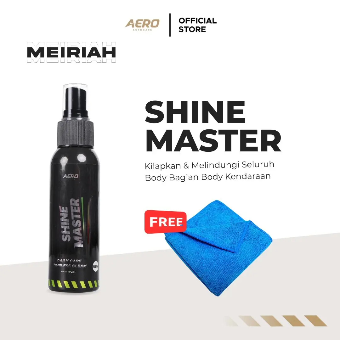 Aero Shine Master pengkilap body kendaraan kusam Kain Paint