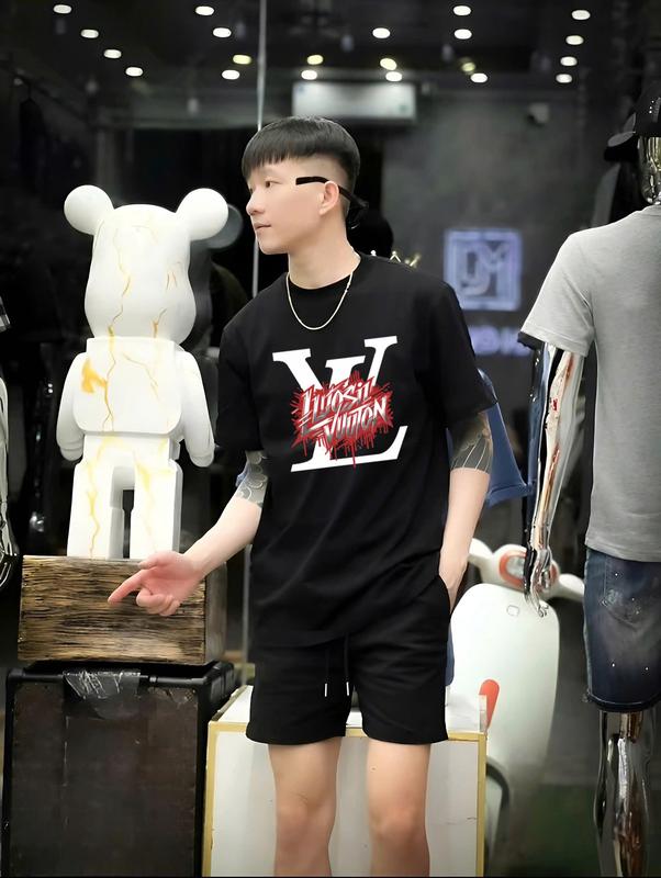 Set Bộ Đồ Thun Nam Họa Tiết Hottrend Phong Cách Trẻ Trung Unisex 6