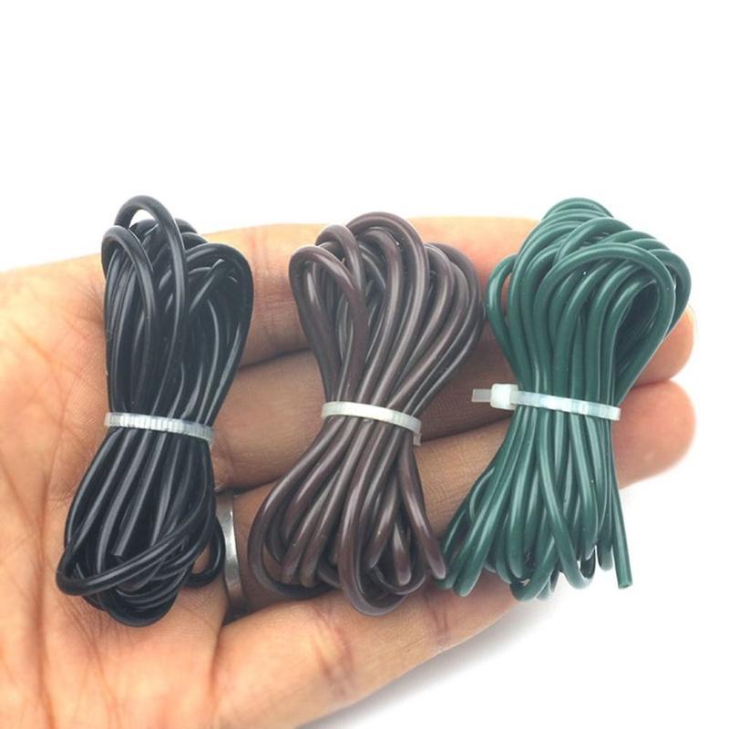 Product Introduction of 1m/2m Rig Tubing Carp Fishing Rope Bite Entanglement Silicone Diameter 1mm Silicone Rig Tubing Carp Soft DIY for Carp Fishing 8