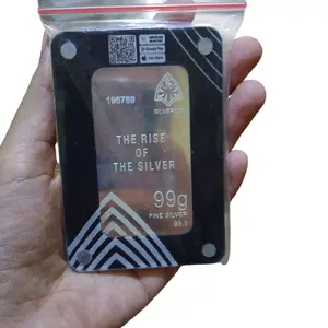 THE RISE OF THE SILVER — 99g FINE SILVER 99.9%  SILVERIUM BEST SELER LOGAM MULYA SETELAH EMAS