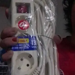VISERO/MYLED/SUNSAFE Stop Kontak/Terminal 5 Lubang Kabel 10M dengan Switch On/Off SNI Kabel Asli Tembaga Tahan Panas Kuat Tahan Lama