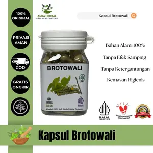 Kapsul Brotowali Original 100% Herbal
