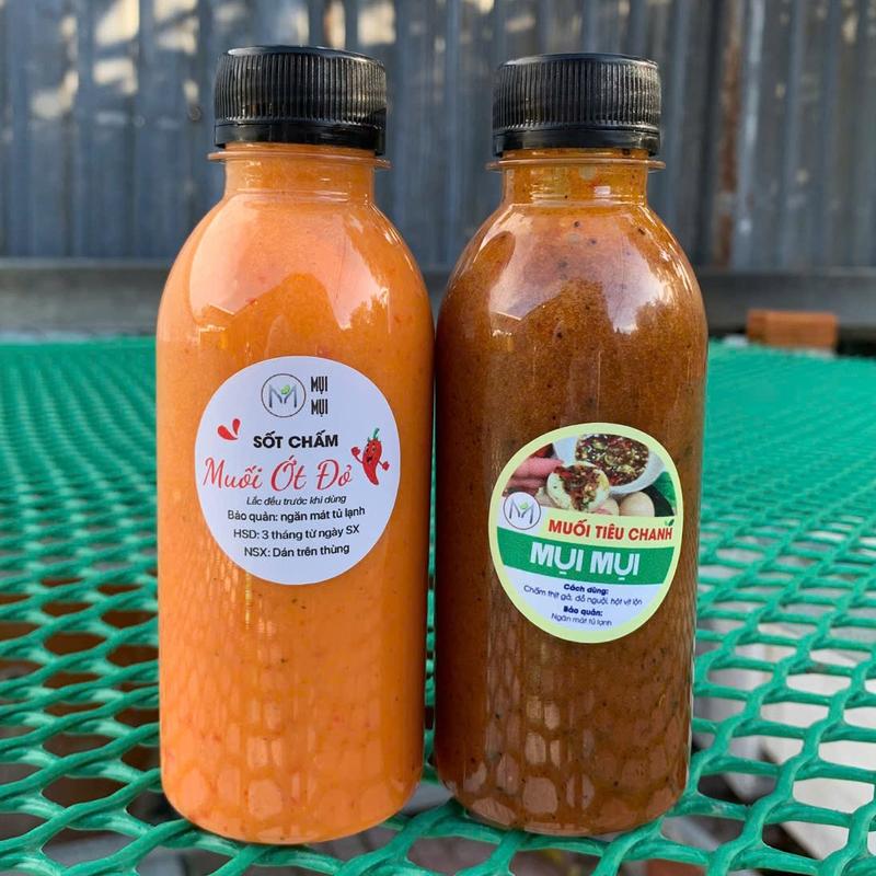 Combo 2 chai sốt chấm 350g chai - Chấm hải sản đồ nướng,.thịt luộc rau luộc... - muối ớt - Nước Sốt Gia Vị Chua vn hủ xốt nấu ăn sotthai nước chấm món ngon mõi ngày