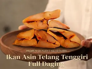IKAN ASIN TELANG TENGGIRI TABANIO FULL DAGING - Sea Food Asli dari Kalimantan Selatan