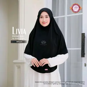 Arafa Hijab | khimar livia size L | hijab instan jersey | kerudung syari