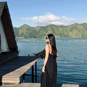 Dress Panjang Backless Dress  Wanita