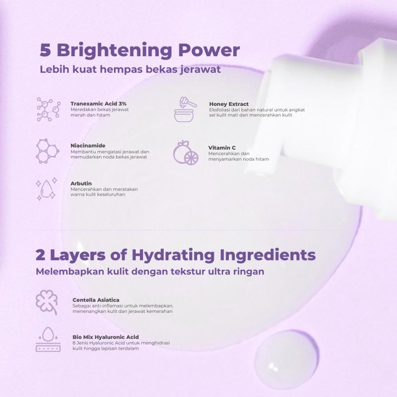 DORSKIN - BeterSKin Spot Savior Serum / Serum Dark Spot Bekas Jerawat PIE PIH 3