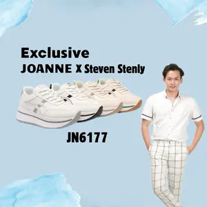 JOANNE Casual Sporty Sneakers Shoes Sepatu Wanita JN6177