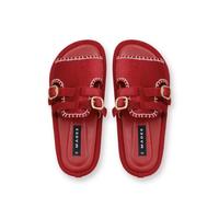 Gambar Double Buckles T-Platform - Red - 36 dari Mader Kota Depok 1 Tokopedia