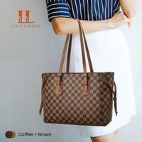 Gambar LOLOL-FASHION Tas Selempang Wanita  Tote Wanita Totebag Perempuan Tas Cewek Fashion Cantik Terbaru   A6626 - KHAKI dari LOLOL FASHION Kota Semarang 3 Tokopedia