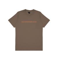 Gambar Scommer T-Shirt FLOKING Brown,Almond,Orange,Mint Green,Beige - Beige, S dari SCOMMER Kota Metro 2 Tokopedia