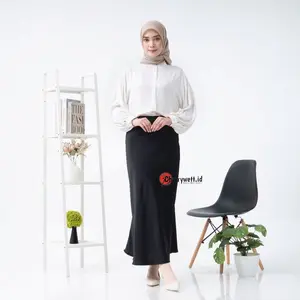 Rok Satin Duyung  - Mermaid Satin Long Skirt