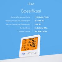 Gambar LEKA - HM6010 Humidity Meter - Hygrometer Thermometer - Pengukur Suhu dan Kelembaban Ruangan - HM6010 dari LEKA Indonesia Kota Administrasi Jakarta Barat 4 Tokopedia