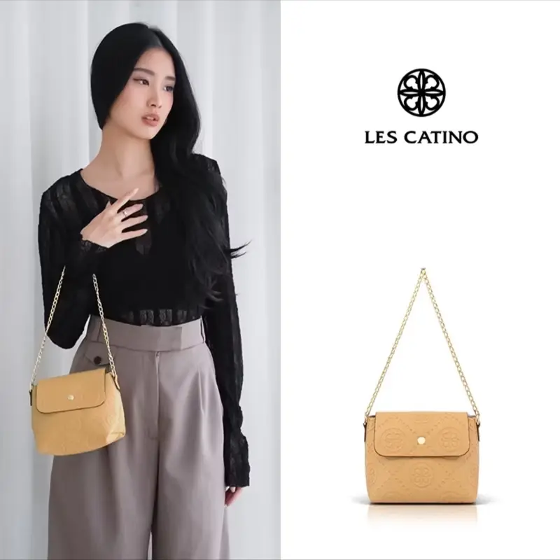 Tas wanita Les catino Sesa ch shoulder emb 0