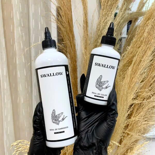 Nước Pha Đen - Pha Màu Swallow Sơn Én - Gel Scan Dùng Trong Phun Xăm, Body Tattoo