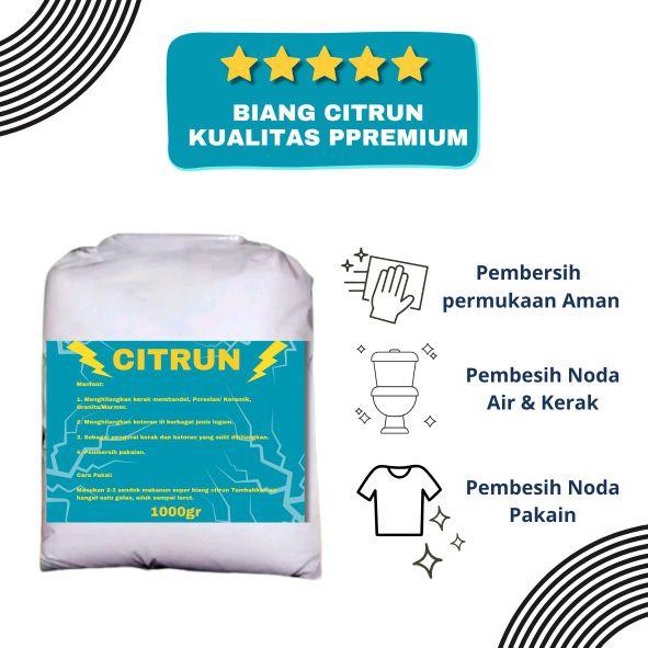Citrun Biang Pembersih Serbaguna Kualitas Premium Tekstur Serpihan Kasar 1Kg Aman Noda Air Kerak & Pakain untuk Permukaan Dapur dan Pakaian Citrun Biang Pembersih Serbaguna Kualitas Premium Tekstur Serpihan Kasar 1Kg Aman Noda Air Kerak & Pakain untuk Permukaan Dapur dan Pakaian