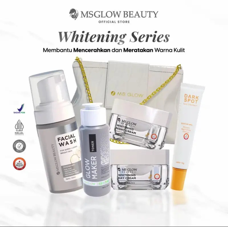 MS GLOW - PAKET WAJAH FREE SPOT TREATMENT 1