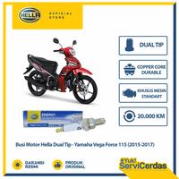 Gambar Busi Motor Yamaha Vega force 115 (2015-2017) Hella Dual Tip CC9RN-7D - Busi Vega force 115 dari Hella Indonesia Official Store Kota Administrasi Jakarta Pusat 1 Tokopedia