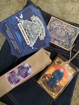 Product Review of Sage Genesis Series : 15oz Indigo x Blue Ultimate Quality Projectile Loomed Denim from b**e 1