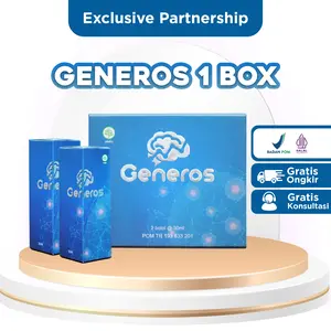 Generos 1 Box - Multivitamin Bantu Atasi Terlambat Bicara
