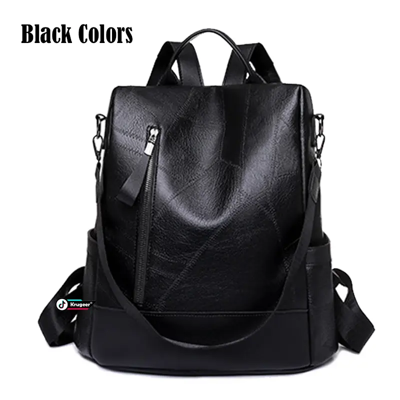 Krugeer Tas Ransel Backpack Punggung Jinjing Bahu Wanita Modis Kapasitas Besar 6687