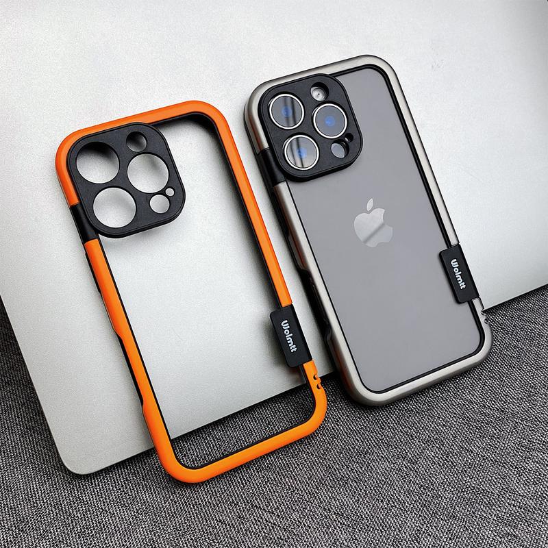  Ốp Điện Thoại Thích Hợp Cho Apple iPhone Tương Thích Với 16promax 16plus 16pro 15promax 14pro 13promax Thiết Kế Rỗng Chất Lượng Cao Cấp Đơn Giản Thích Hợp Cho Mùa Hè Có Làm Mát Và Thoáng Khí Không Có Tấm Lót Lưng 
