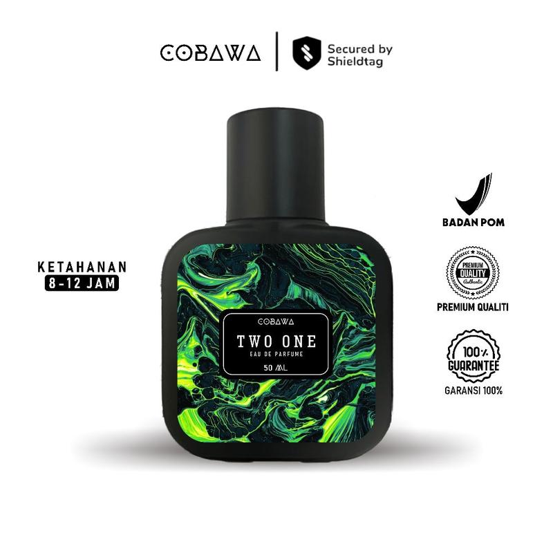 Cobawa Parfum Two One VIP Man Eau De Parfume 50 ml Parfum Cowok Perfume Tubuh Pria Wangi 5