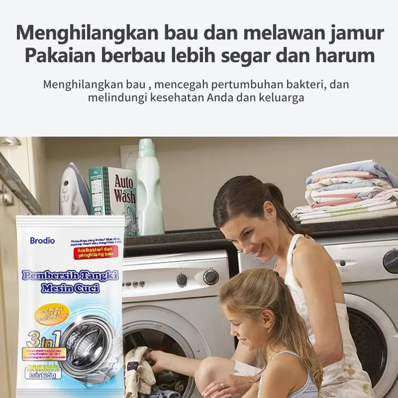 {LIVE/COD} VIRAL Deterjen Pembersih Mesin cuci Tabung Cuci Pembersih Mesin Cuci Mesin Basuh Cleaning Washing Machine Cleaner Premium Sabun Pembersih Detergen Mesin Cuci Clothes Washing Pembersih mesin pakaian baju 3