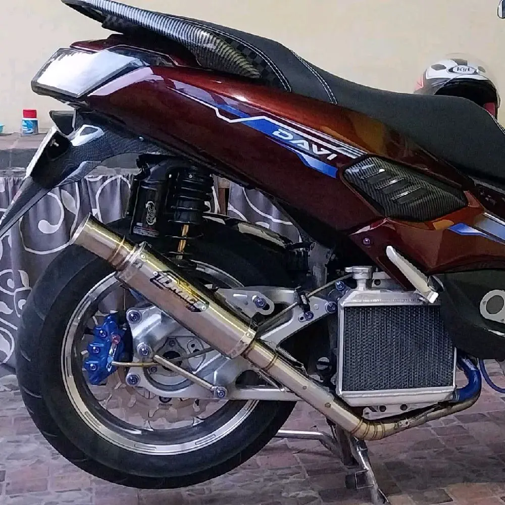 Knalpot Draco type salemba vario160 Aerox nmax VARIO beat mio Salemba