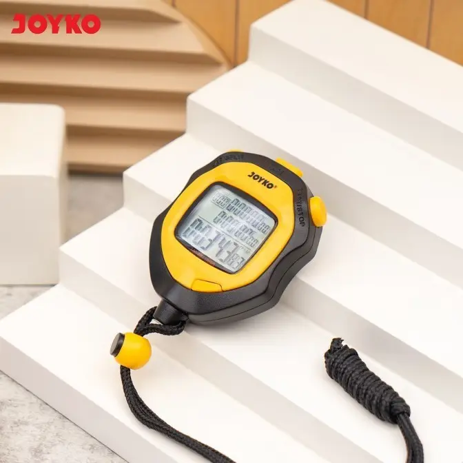 KODE U1Z7 Stopwatch Pengukur Waktu Joyko SW51 2 Memory Lap Split 3