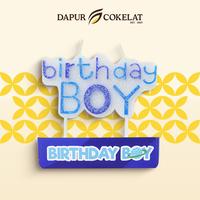 Gambar DAPUR COKELAT - Lilin Biru | Birthday Boy dari Dapur Cokelat Kota Administrasi Jakarta Pusat 2 Tokopedia