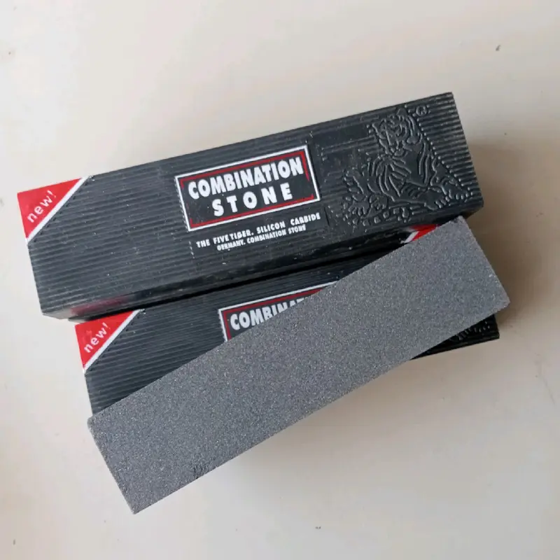 Batu asah cap 5 tiger import teknologi German - batu asah serbaguna Pisau Knife Dapur 1
