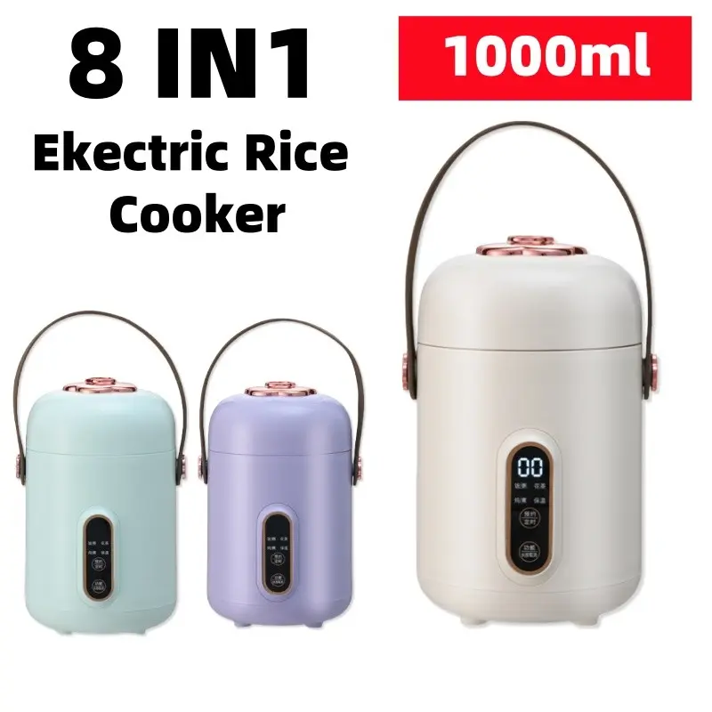 [Ready Stock]Electric Stew Pot Mini Rice Cooker Multifunction Portable Pot Non-Stick Instant Noodle Pot Tea Pot
