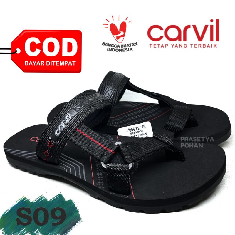 Sandal Pria Carvil Original Anti Air - Sendal Carvil Pria Original Slide dan Jepit 7
