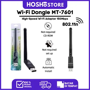 DONGLE DONGGLE WIFI MT-7601 PC LAPTOP SET TOP BOX 150Mbps