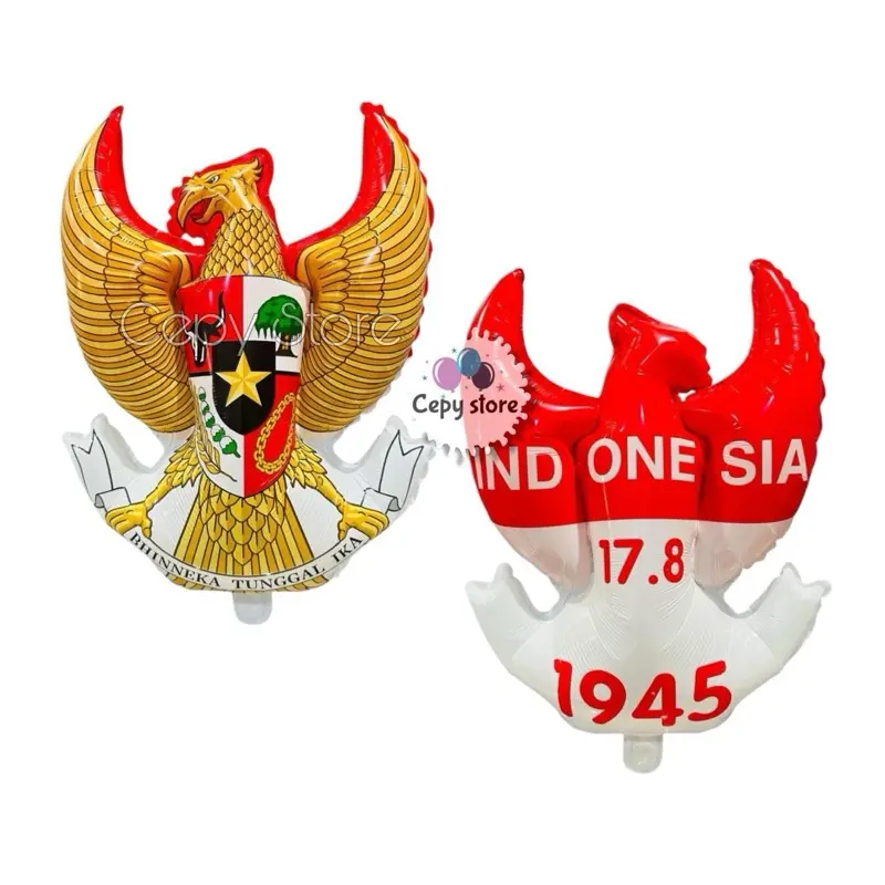 IDN9 - Balon Foil Garuda Dirgahayu RI / Balon Garuda MP PL Medium
