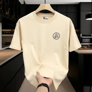 Rizgo - Kaos Distro Pendek Lkp Samping Silver Casual Bahan Catton 24s T Shirt Tebal Nyaman Oblong Regular Sablon Cotton Combed Unisex