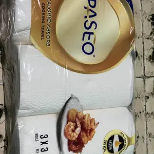 Paseo Calorie Absorb Kitchen Towel  3 Roll 210 Ply Emboss
